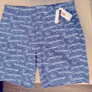 Blue Fish Patterned Pet Aquarium Decor